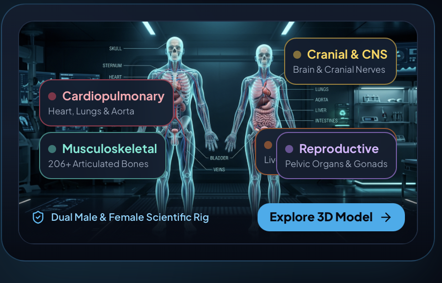 Anatomy Atlas 3D screenshot