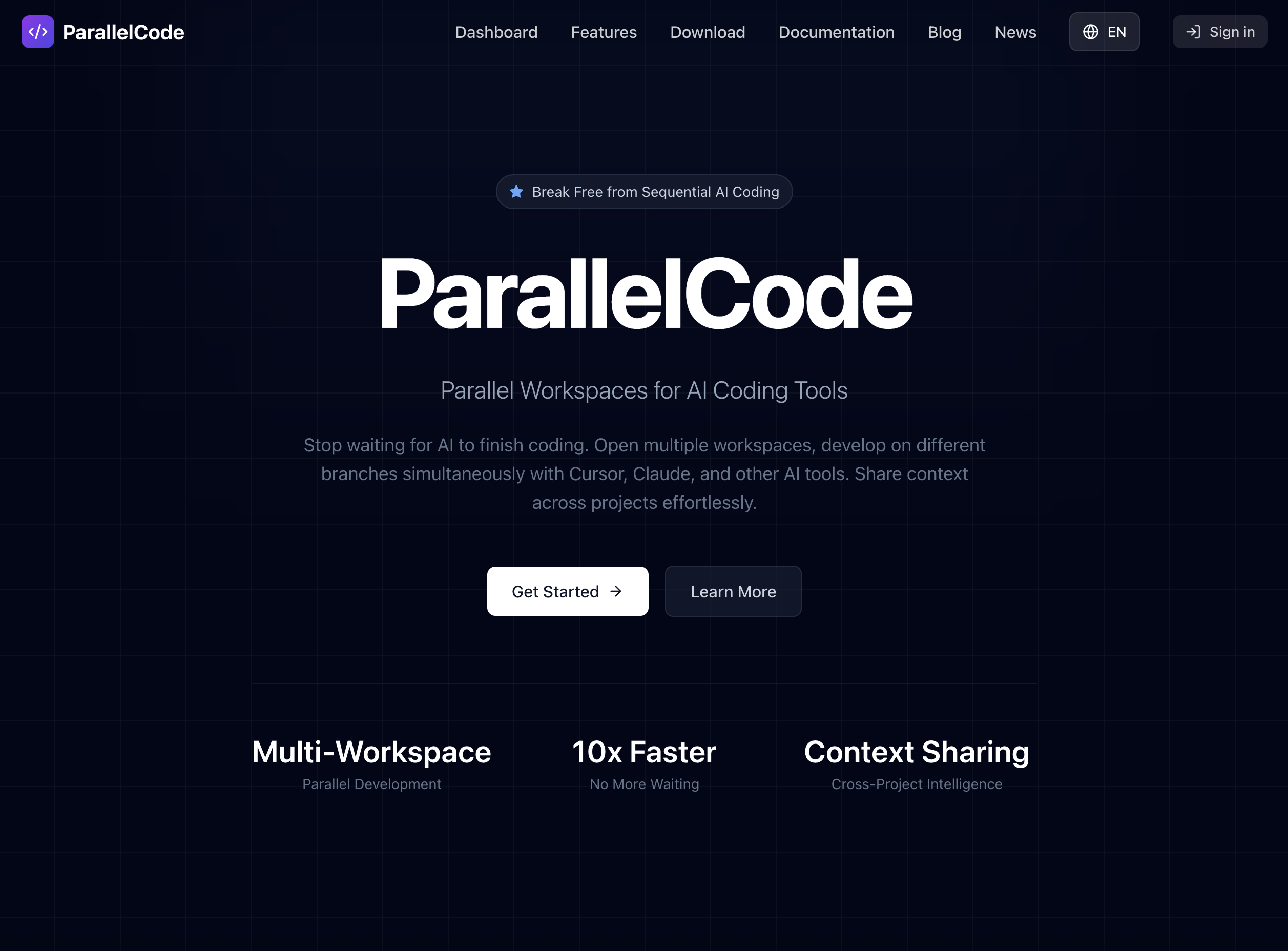 Parallel Code screenshot