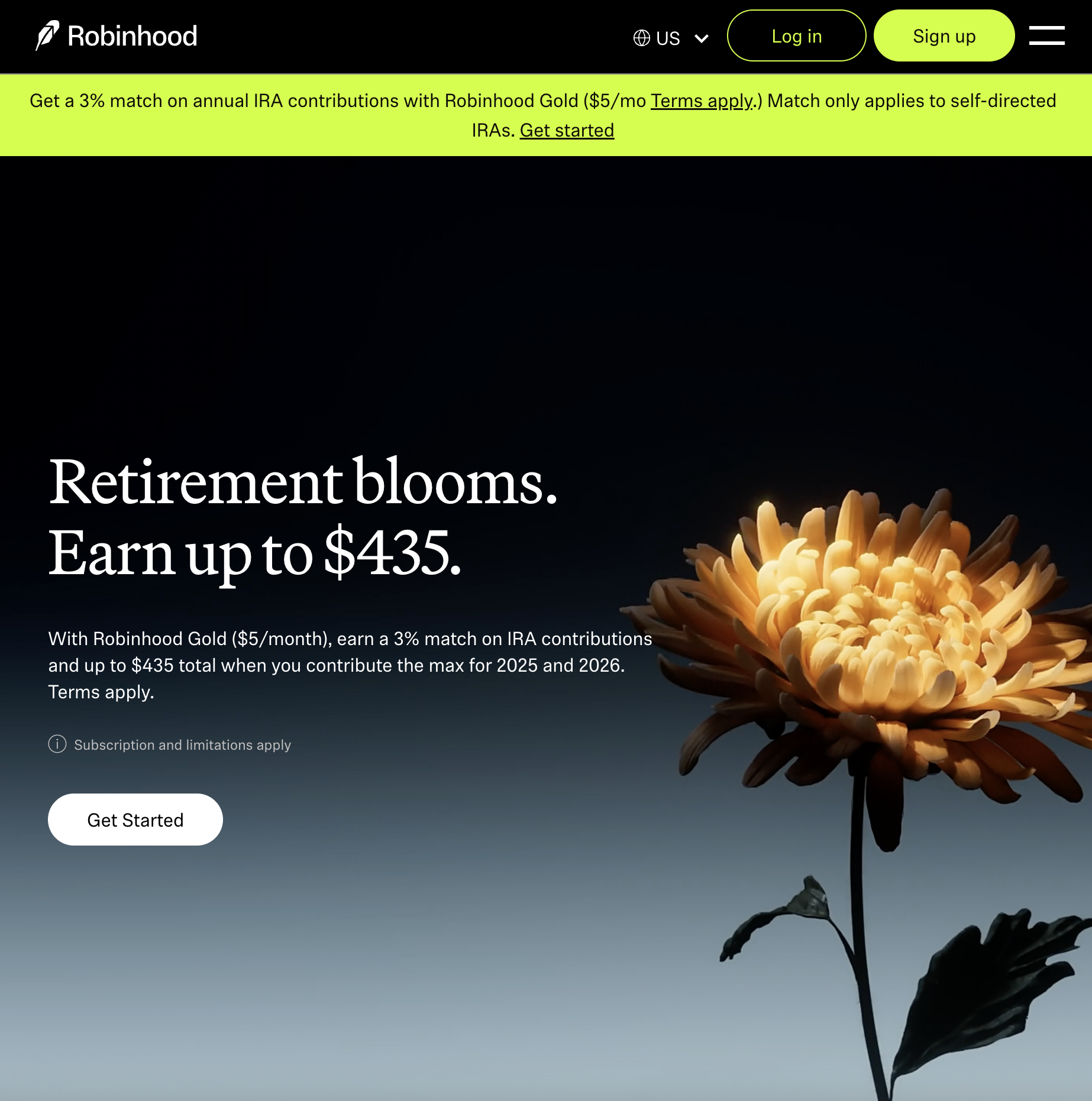 Robinhood screenshot