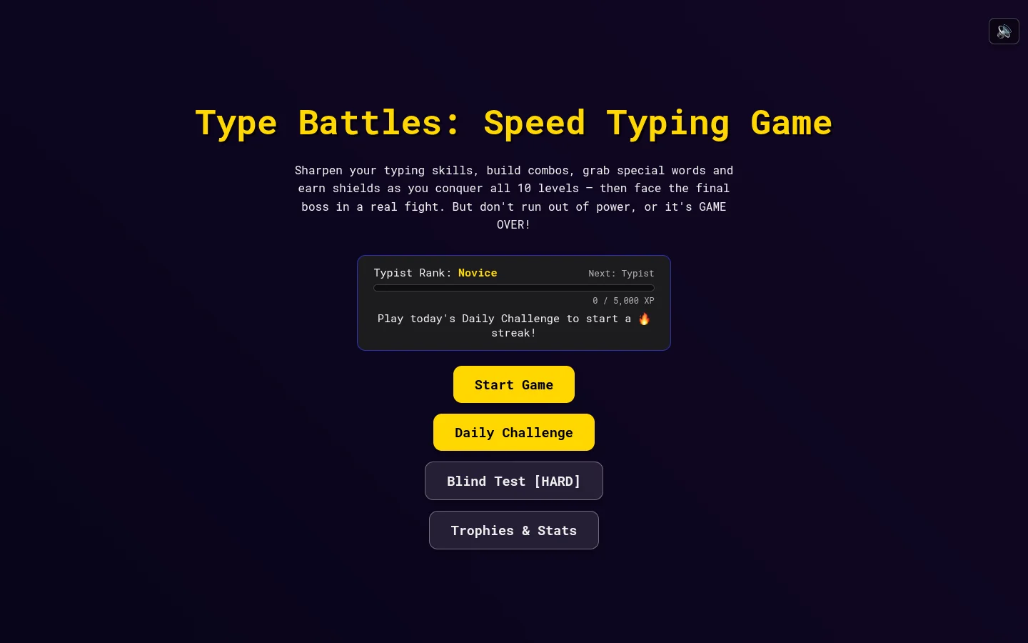 Type Battles screenshot
