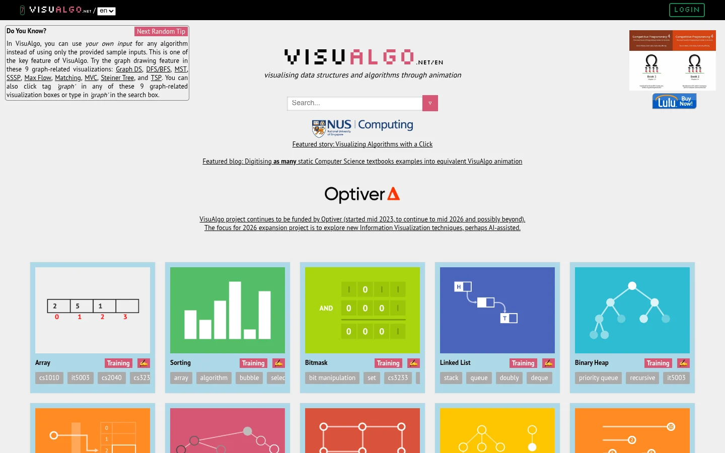 VisuAlgo screenshot